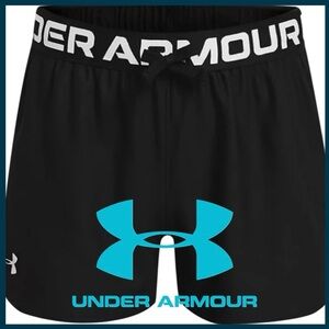 NWT Under Armour Black Play Up Shorts (S)